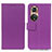 Coque Portefeuille Livre Cuir Etui Clapet M08L pour Huawei Honor 50 5G Violet