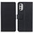 Coque Portefeuille Livre Cuir Etui Clapet M08L pour Motorola Moto E32 Noir