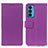 Coque Portefeuille Livre Cuir Etui Clapet M08L pour Motorola Moto Edge 20 5G Violet