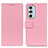 Coque Portefeuille Livre Cuir Etui Clapet M08L pour Motorola Moto Edge Plus (2022) 5G Rose