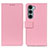 Coque Portefeuille Livre Cuir Etui Clapet M08L pour Motorola Moto Edge S30 5G Rose