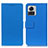 Coque Portefeuille Livre Cuir Etui Clapet M08L pour Motorola Moto Edge X30 Pro 5G Bleu