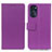 Coque Portefeuille Livre Cuir Etui Clapet M08L pour Motorola Moto G 5G (2022) Violet