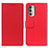 Coque Portefeuille Livre Cuir Etui Clapet M08L pour Motorola Moto G Stylus (2022) 4G Rouge