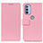 Coque Portefeuille Livre Cuir Etui Clapet M08L pour Motorola Moto G31 Rose