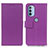 Coque Portefeuille Livre Cuir Etui Clapet M08L pour Motorola Moto G31 Violet