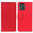 Coque Portefeuille Livre Cuir Etui Clapet M08L pour Motorola ThinkPhone 5G Rouge