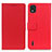 Coque Portefeuille Livre Cuir Etui Clapet M08L pour Nokia C2 2nd Edition Rouge