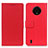 Coque Portefeuille Livre Cuir Etui Clapet M08L pour Nokia C200 Rouge