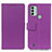 Coque Portefeuille Livre Cuir Etui Clapet M08L pour Nokia C31 Violet