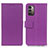 Coque Portefeuille Livre Cuir Etui Clapet M08L pour Nokia G11 Violet