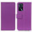 Coque Portefeuille Livre Cuir Etui Clapet M08L pour Oppo A16 Violet