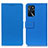 Coque Portefeuille Livre Cuir Etui Clapet M08L pour Oppo A16s Bleu