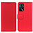 Coque Portefeuille Livre Cuir Etui Clapet M08L pour Oppo A16s Rouge