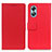 Coque Portefeuille Livre Cuir Etui Clapet M08L pour Oppo A17 Rouge