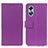 Coque Portefeuille Livre Cuir Etui Clapet M08L pour Oppo A17 Violet