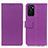 Coque Portefeuille Livre Cuir Etui Clapet M08L pour Oppo A55S 5G Violet