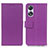 Coque Portefeuille Livre Cuir Etui Clapet M08L pour Oppo A58 4G Violet