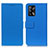 Coque Portefeuille Livre Cuir Etui Clapet M08L pour Oppo A74 4G Bleu