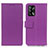 Coque Portefeuille Livre Cuir Etui Clapet M08L pour Oppo F19 Violet