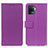 Coque Portefeuille Livre Cuir Etui Clapet M08L pour Oppo Reno5 F Violet