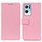 Coque Portefeuille Livre Cuir Etui Clapet M08L pour Oppo Reno7 Pro 5G Rose