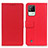 Coque Portefeuille Livre Cuir Etui Clapet M08L pour Realme C20 Rouge