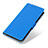 Coque Portefeuille Livre Cuir Etui Clapet M08L pour Samsung Galaxy A02 Bleu