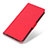 Coque Portefeuille Livre Cuir Etui Clapet M08L pour Samsung Galaxy A02 Rouge