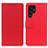 Coque Portefeuille Livre Cuir Etui Clapet M08L pour Samsung Galaxy S21 Ultra 5G Rouge