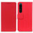 Coque Portefeuille Livre Cuir Etui Clapet M08L pour Sony Xperia 1 IV SO-51C Rouge