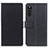 Coque Portefeuille Livre Cuir Etui Clapet M08L pour Sony Xperia 10 III Noir
