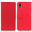 Coque Portefeuille Livre Cuir Etui Clapet M08L pour Sony Xperia Ace III Rouge