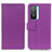 Coque Portefeuille Livre Cuir Etui Clapet M08L pour Vivo Y74s 5G Violet