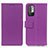 Coque Portefeuille Livre Cuir Etui Clapet M08L pour Xiaomi POCO M3 Pro 5G Violet