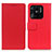Coque Portefeuille Livre Cuir Etui Clapet M08L pour Xiaomi Redmi 10 Power Rouge
