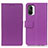 Coque Portefeuille Livre Cuir Etui Clapet M08L pour Xiaomi Redmi K40 5G Violet