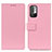 Coque Portefeuille Livre Cuir Etui Clapet M08L pour Xiaomi Redmi Note 10 5G Rose