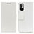 Coque Portefeuille Livre Cuir Etui Clapet M08L pour Xiaomi Redmi Note 10 JE 5G Blanc