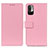 Coque Portefeuille Livre Cuir Etui Clapet M08L pour Xiaomi Redmi Note 10 JE 5G Rose