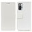 Coque Portefeuille Livre Cuir Etui Clapet M08L pour Xiaomi Redmi Note 10 Pro 4G Blanc