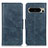 Coque Portefeuille Livre Cuir Etui Clapet M09L pour Google Pixel 8 Pro 5G Bleu