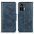 Coque Portefeuille Livre Cuir Etui Clapet M09L pour Motorola Moto Edge 30 Lite 5G Bleu