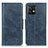 Coque Portefeuille Livre Cuir Etui Clapet M09L pour Motorola Moto Edge Plus (2023) 5G Bleu