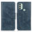 Coque Portefeuille Livre Cuir Etui Clapet M09L pour Nokia C31 Bleu