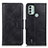 Coque Portefeuille Livre Cuir Etui Clapet M09L pour Nokia C31 Noir