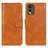 Coque Portefeuille Livre Cuir Etui Clapet M09L pour Nokia C32 Marron