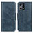 Coque Portefeuille Livre Cuir Etui Clapet M09L pour Oppo F21 Pro 4G Bleu
