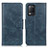 Coque Portefeuille Livre Cuir Etui Clapet M09L pour Realme 9 5G India Bleu