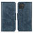 Coque Portefeuille Livre Cuir Etui Clapet M09L pour Samsung Galaxy A03 Bleu